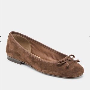 Dolce vita Brown Suede Ballet Flats